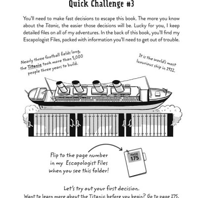 Escape This Book! Titanic