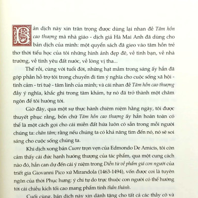 Tâm Hồn Cao Thượng