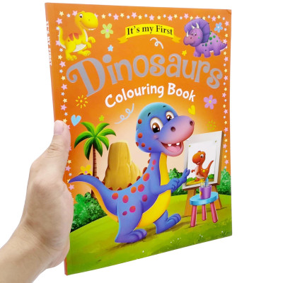 It’s My First Dinosaurs Colouring Book