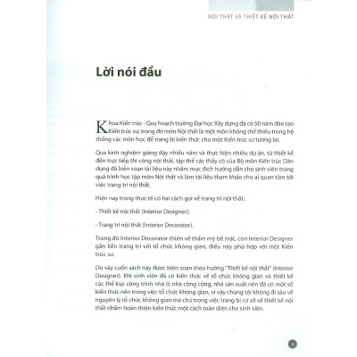 Sách - Nội Thất Và Thiết Kế Nội Thất - Tập 1 - NXB Xây Dựng