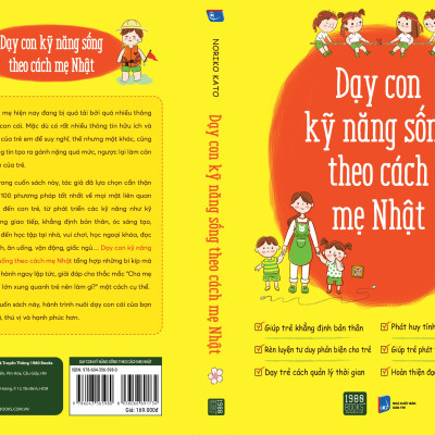 Dạy con kỹ năng sống  theo cách mẹ nhật - 1980books