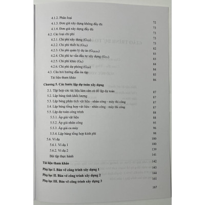 Sách - Giáo Trình Dự Toán Xây Dựng - NXB Xây Dựng
