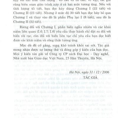 Giáo Trình Thống Kê Xã Hội Học - Dùng Cho Các Trường Đại Học Khối Xã Hội Và Nhân Văn, Các Trường Cao Đẳng