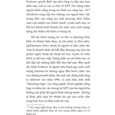 NFT Handbook - Phân Tích Ứng Dụng - Giải Mã Tiềm Năng - Giao Dịch Hiệu Quả