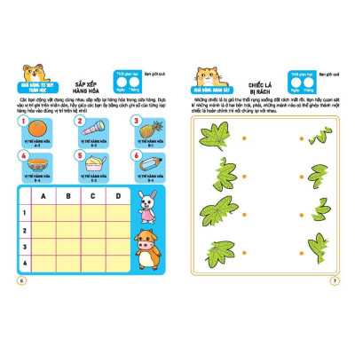 Sách - Sân Chơi Trí Tuệ Cho Trẻ 5 - 6 Tuổi - Não Trái + Não Phải - Quyển 1 - Minh Thắng