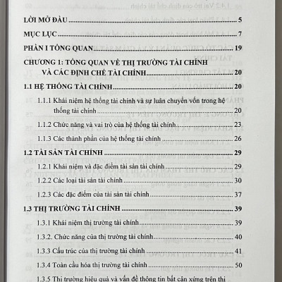 Sách - Giáo Trình Thị TRường Tài Chính Và Các Định Chế Tài Chính