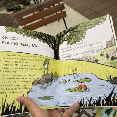 (Nhật ký nuôi dạy tâm hồn từ Kinh cổ Do Thái) VỊ KHÁCH THỨ BẢY CHÚ ẾCH RƠI VÀO THÙNG SỮA (nhẫn nại, cân nhắc) - Kyowon – Lã Thị Hà Thu dịch – Bizbooks – NXB Hồng Đức (Bìa mềm)