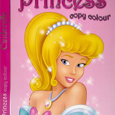Princess Copy Colour: Cinderella