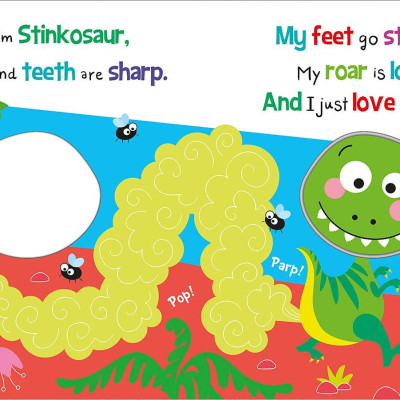 Fart & Roar Stinkosaur! (Squish Squash Squeak - Silicone Books)