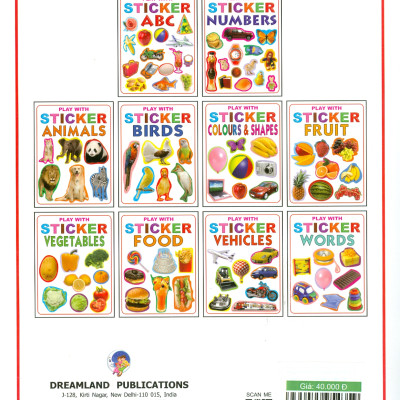 Play With Sticker - Animals (Chơi Cùng Hình Dán - Động Vật)