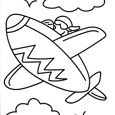 Bumper Things That Go Coloring