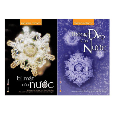 Sách - bo Bí mật của nước + Thông điệp của nước - Thái Hà Books