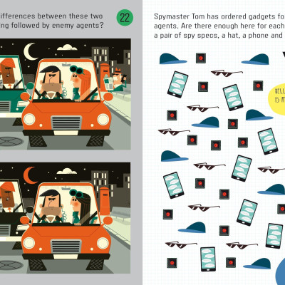 Spy Puzzles (Usborne Minis)