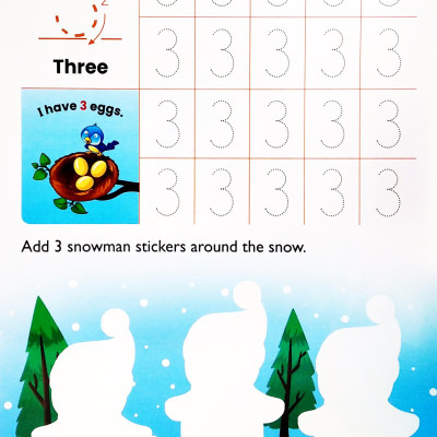 My 123 Stickers & Writing Book