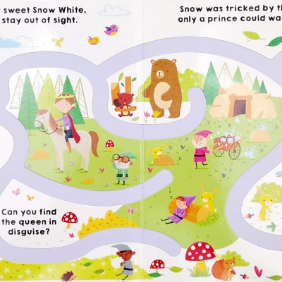 Maze Book: Follow Me Fairy Tales