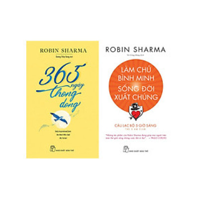 Combo Giúp Bạn Sống Một Đời Trọn Vẹn Nhất: 365 Ngày Thong Dong + Làm Chủ Bình Minh - Sống Đời Xuất Chúng (2 Quyển)