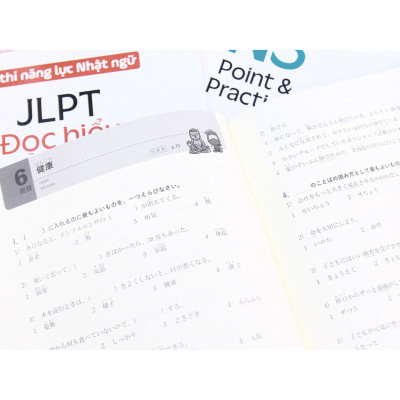 Kỳ thi năng lực Nhật ngữ: Point & Practice N3 - Đọc hiểu