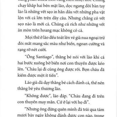 Ông Già Và Biển Cả (Sbooks) 
