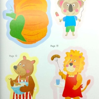 Lots To Spot Sticker Book: My Food!
