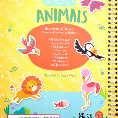 Big Sticker Activity - Animals