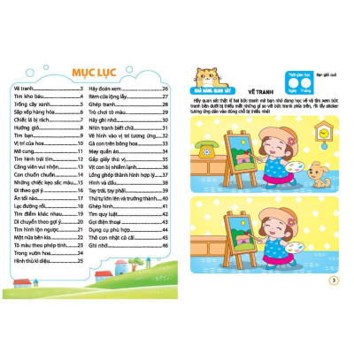 Sách - Sân Chơi Trí Tuệ Cho Trẻ 5 - 6 Tuổi - Não Trái + Não Phải - Quyển 1 - Minh Thắng