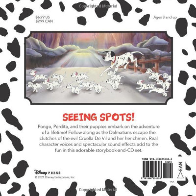 101 Dalmatians Read-Along Storybook And CD
