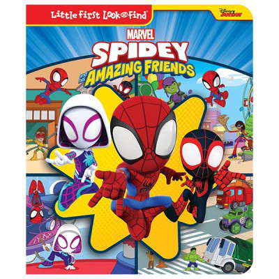 Sách ngoại văn: Little First Look And Find - Spidey & His Amazing Friends