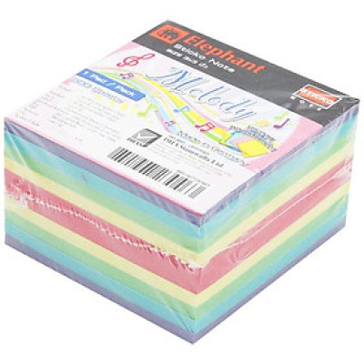 Giấy Ghi Chú Elephant 3 x 3 inch Melody (500 Tờ)