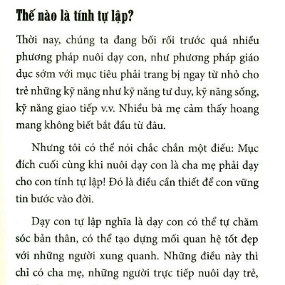 Nghệ Thuật Dạy Con Làm Việc Nhà Của Người Nhật (Tập 1)
