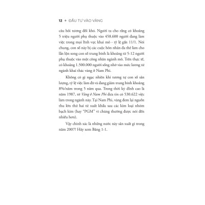 Đầu Tư Vào Vàng - Khoản Đầu Tư Tuyệt Đối An Toàn Thiết Yếu Cho Mọi Danh Mục Đầu Tư (Tái Bản 2024)