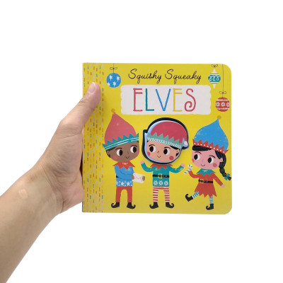 Xmas Silicon Squeaky Books - Elves