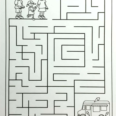 Mazes Super Pad (Age 4-7)