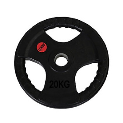 Q302 Tạ miếng cao cấp có bọc cao su non Thái Lan BG 20Kg  (ø: 50mm) hàng nhập khẩu chính hãng