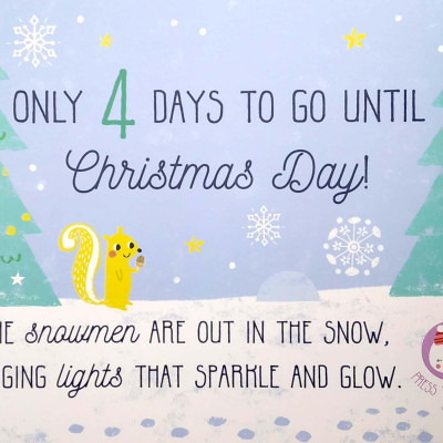 The Countdown To Christmas - Press And Play Sound Book