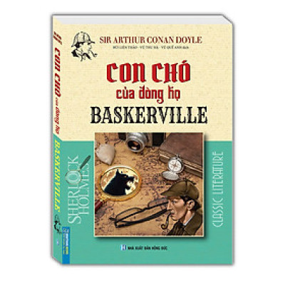 Sách Con chó của dòng họ BASKERVILLE (bìa mềm)