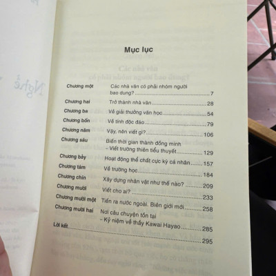 NGHỀ VIẾT TIỂU THUYẾT – Haruki Murakami – Nguyễn Hồng Anh dịch – Nhã Nam – NXB Hội nhà văn