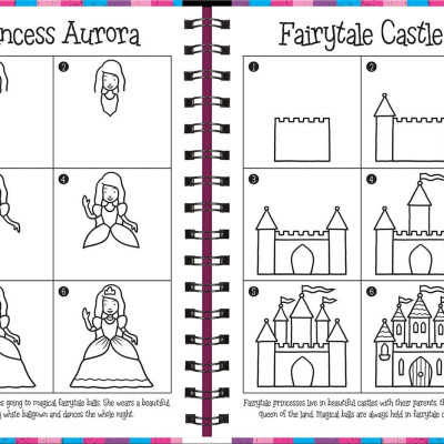 Scratch & Draw Princess - Scratch Art Activity Book