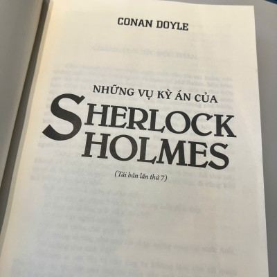 Sách: Những Vụ Kỳ Án Của Sherlock Holmes