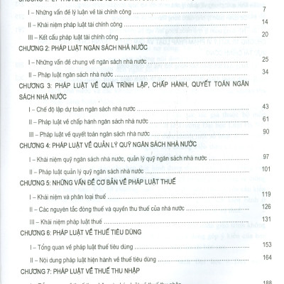 Giáo Trình Pháp Luật Tài Chính Công