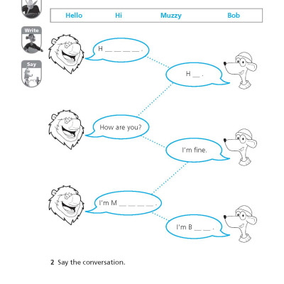 English With Muzzy Level 1 Activity Book