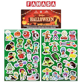 Bộ 2 Tờ Stickers Halloween - Liên Hiệp Thành USHLW