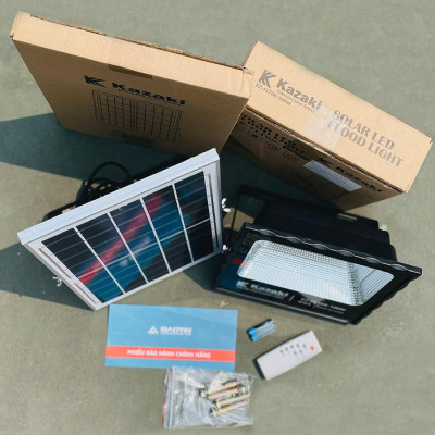 ĐÈN NĂNG LƯƠNG MẶT TRỜI KAZAKI KZ-FLT08-100W- HÀNG CHÍNH HÃNG