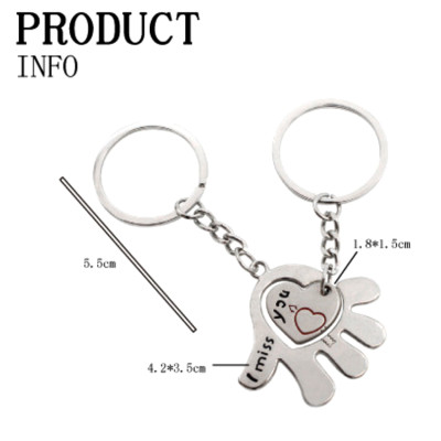 Móc Khóa Làm Quà Tặng Dễ Thương Love On Hand - New4all MK05