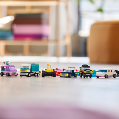 Đồ Chơi Lắp Ráp Bộ Gạch Chi Tiết Chủ Đề Phương Tiện Xe - Creative Vehicles - Lego Classic 11036 (900 Mảnh Ghép)