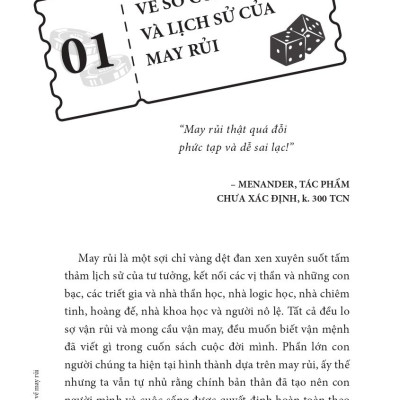Ảo Tưởng Về May Rủi - Tại Sao Chúng Ta Muốn Kiểm Soát Một Thứ Không Tồn Tại?