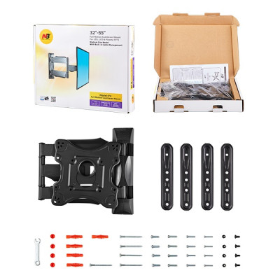 GIÁ TREO TIVI XOAY ĐA NĂNG P4 – DF400 (32-55 Inch) - Hàng Chính Hãng