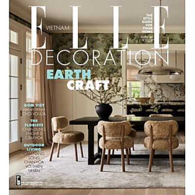 Tạp chí ELLE DECORATION tháng 9/2024 - Earth Craft