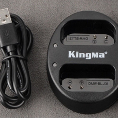 Bộ 1 pin 1 sạc Kingma cho Panasonic DMW-BLJ31, Hàng chính hãng