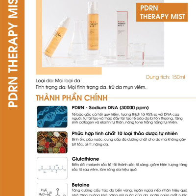 Xịt Khoáng Dưỡng Ẩm Kyung Lab Pdrn Therapy Mist 150ml