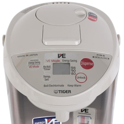Bình Thủy Điện Tử Tiger PVW-B30W - 2.91L - Hàng Chính Hãng